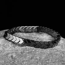 Load image into Gallery viewer, Natural stone Beads lava stone Tiger eye Golden &amp; silver Hematite wrap Men's bracelets bangles Charms Fashion Couple bracelets
