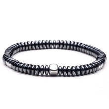 Load image into Gallery viewer, Natural stone Beads lava stone Tiger eye Golden &amp; silver Hematite wrap Men's bracelets bangles Charms Fashion Couple bracelets