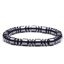Load image into Gallery viewer, Natural stone Beads lava stone Tiger eye Golden &amp; silver Hematite wrap Men's bracelets bangles Charms Fashion Couple bracelets
